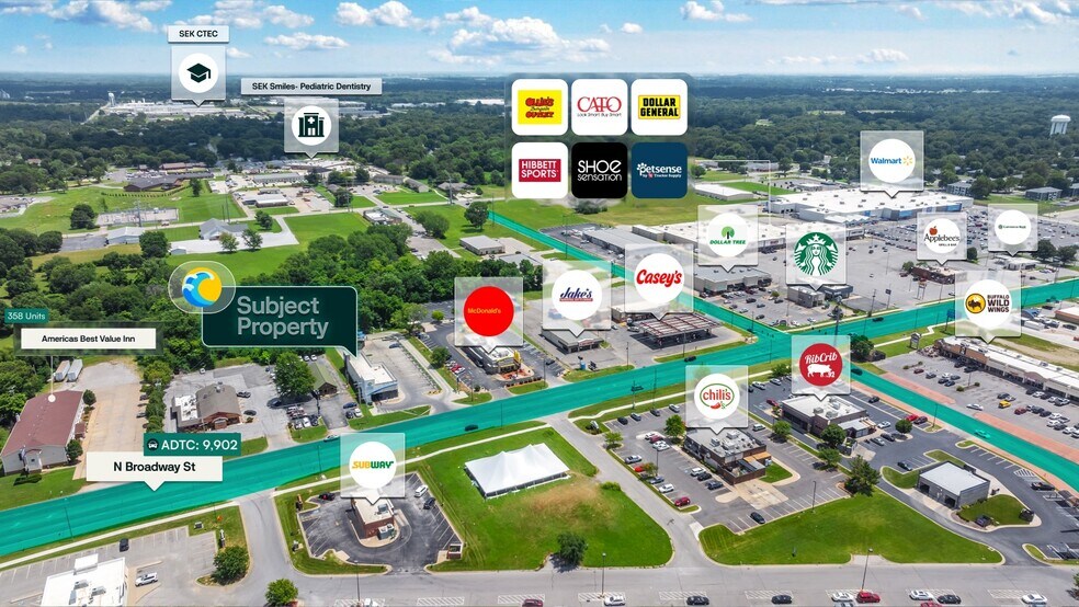 More Photos Of 3014 N Broadway St, Pittsburg Fast Food For Sale
