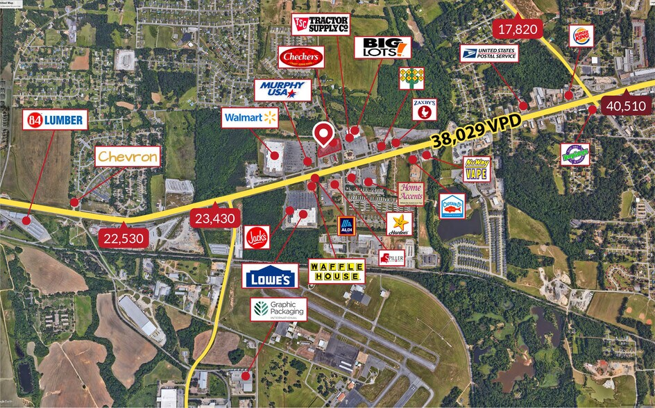 More Photos Of 5550 McFarland Blvd, Northport General Retail For Lease