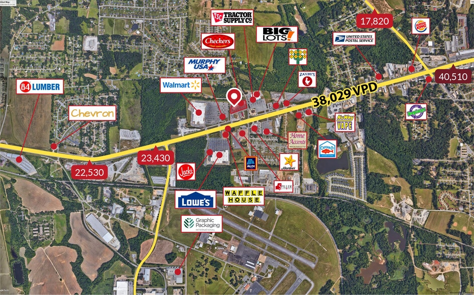 More Photos Of 5550 McFarland Blvd, Northport General Retail For Lease