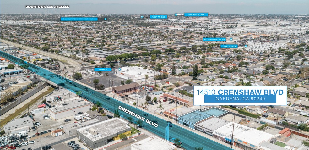 Primary Photo Of 14510 Crenshaw Blvd, Gardena Storefront Retail Office For Sale