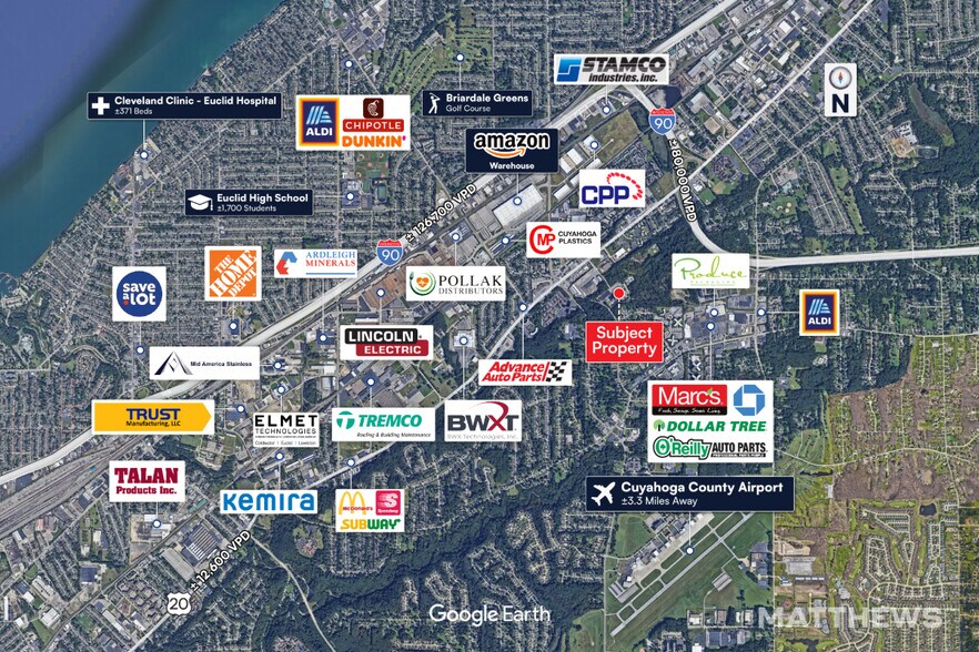 More Photos Of 26000-26250 Euclid Ave, Cleveland Office For Sale