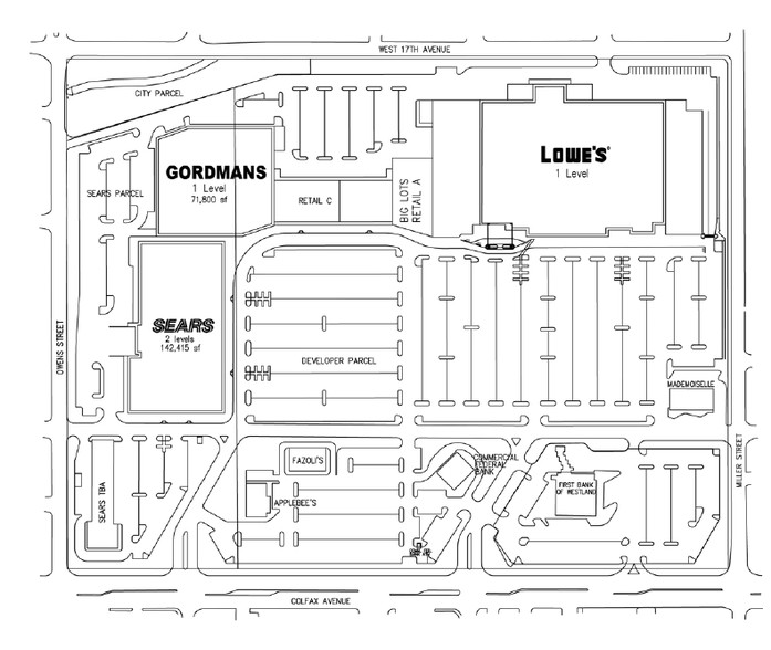 Primary Photo Of 10555-10785 W Colfax Ave, Lakewood Unknown For Lease