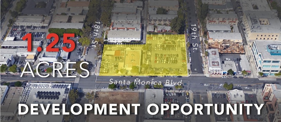 Primary Photo Of 1801 Santa Monica Blvd, Santa Monica Land For Sale