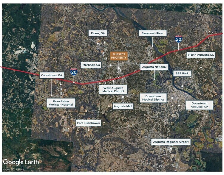 More Photos Of 210 Bobby Jones Expy, Augusta Land For Lease