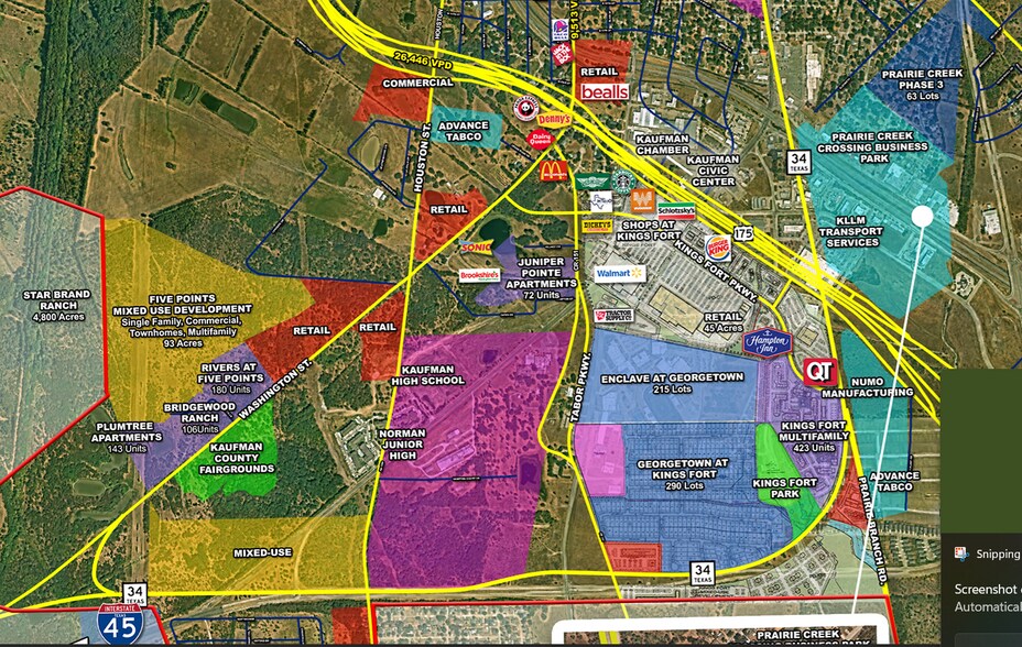 More Photos Of Five Points Dr., Kaufman Land For Sale