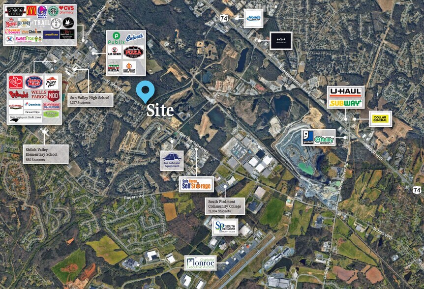 More Photos Of 4999 Old Charlotte Hwy, Monroe Land For Sale