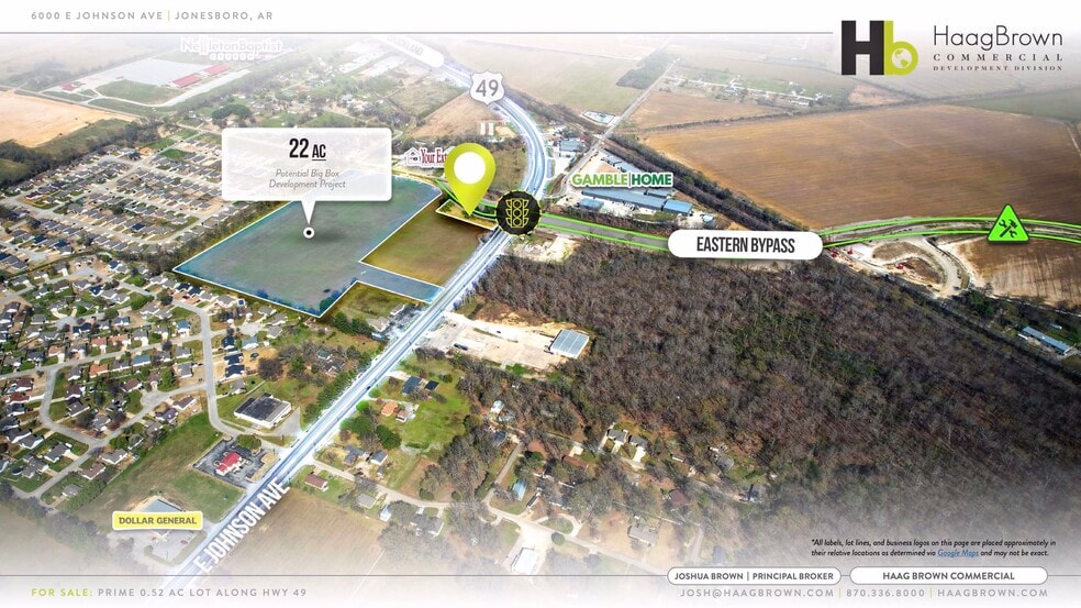 More Photos Of 6000 E Johnson Ave, Jonesboro Land For Sale