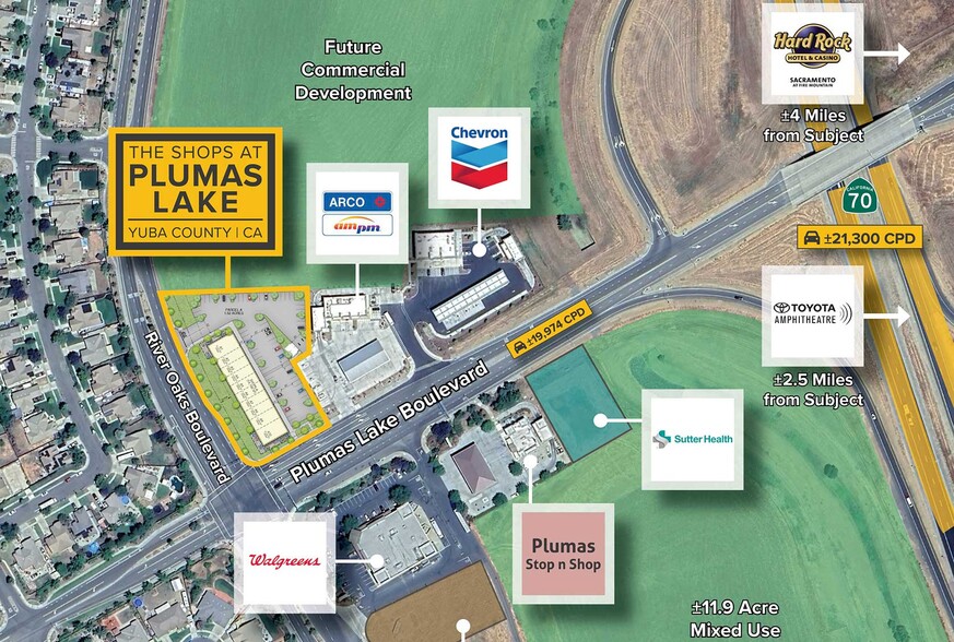 Primary Photo Of NEC Plumas Lake & River Oaks Blvd, Plumas Lake General Retail For Lease