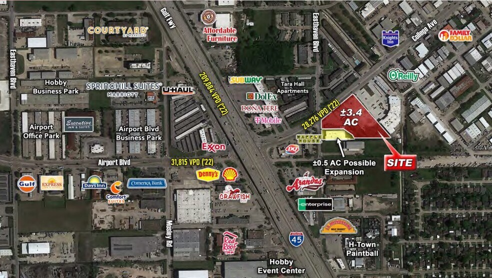 Primary Photo Of 1530 College Ave, South Houston Land For Sale
