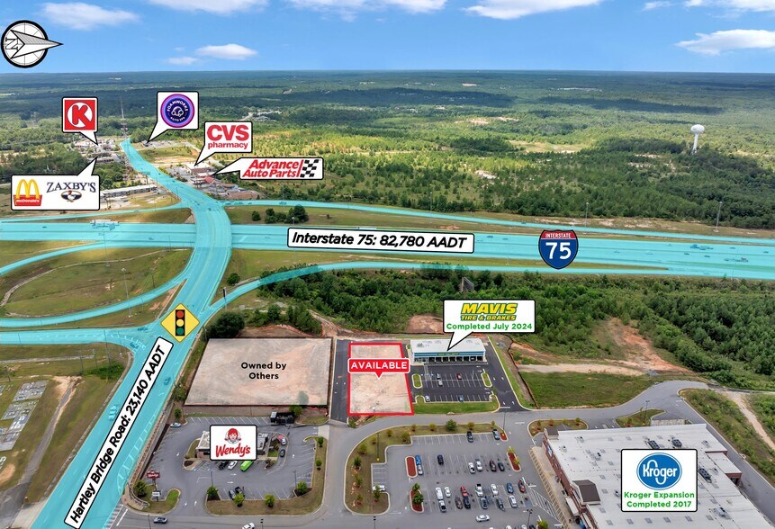 More Photos Of 4361 Hartley Bridge rd, Macon-Bibb Land For Sale