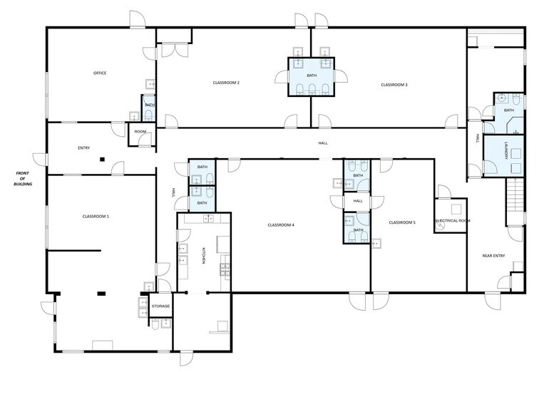More Photos Of 5016 Old Walkertown Rd, Winston-Salem Daycare Center For Sale