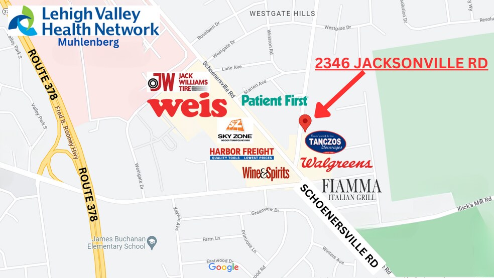 More Photos Of 2346 Jacksonville Rd, Bethlehem Medical For Sale