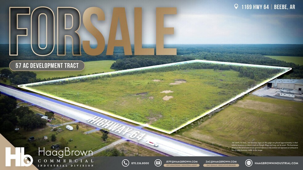 Primary Photo Of 1169 Hwy 64, Beebe Land For Sale