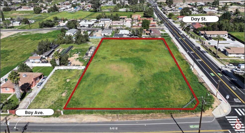 More Photos Of NWC of Day St & Bay Ave, Moreno Valley Land For Sale