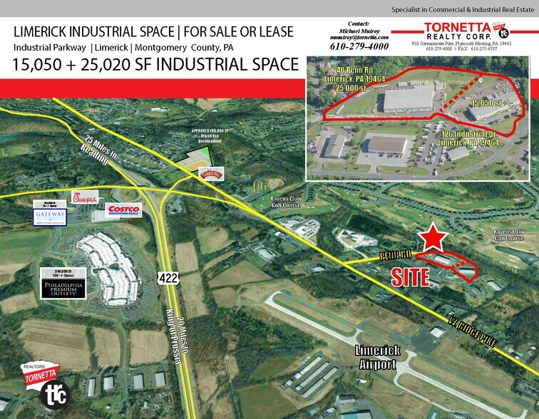 More Photos Of 40 Penn Rd, Pottstown Manufacturing For Lease