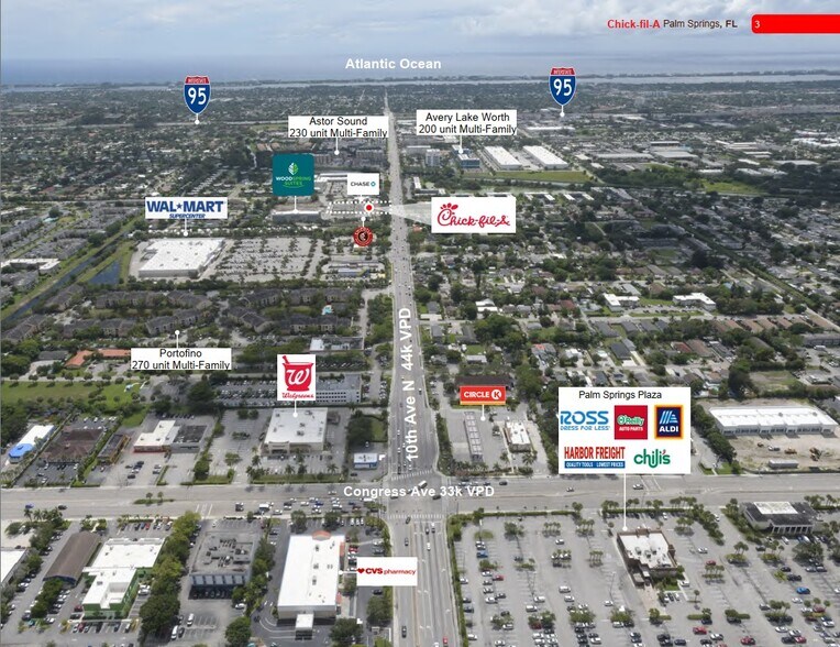 More Photos Of 2625 10th Ave N, Village Of Palm Springs Fast Food For Sale