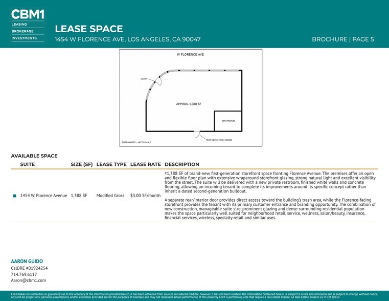 More Photos Of 1454 W Florence Ave, Los Angeles Carwash For Lease