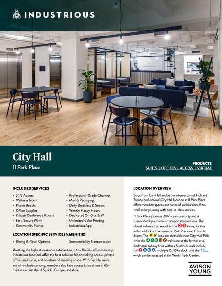 More Photos Of 11 Park Pl, New York Office For Lease