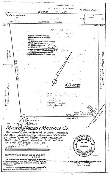 More Photos Of 4481 Lamb Ave, Union Point Warehouse For Sale