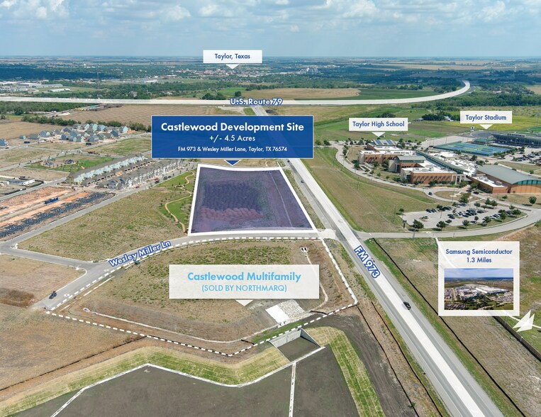 More Photos Of FM 973 @ Wesley Miller Ln, Taylor Land For Sale