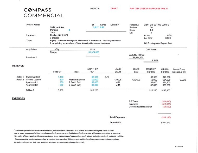 More Photos Of 20 Bryant Ave, Roslyn Storefront Retail Office For Sale