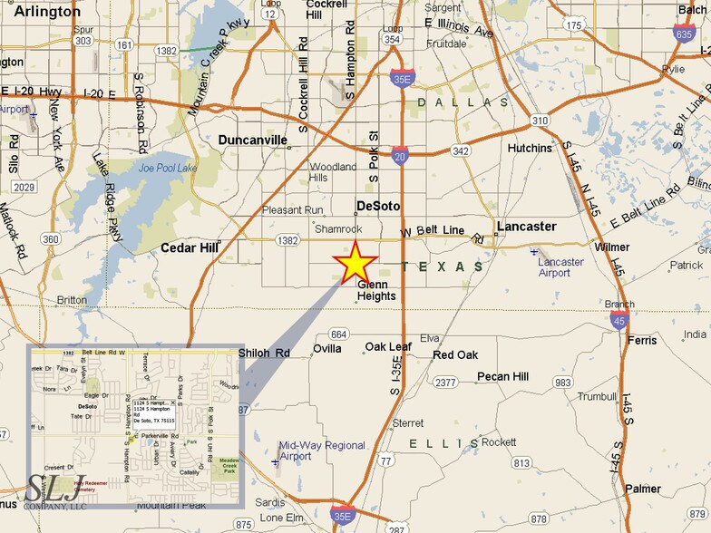 More Photos Of S Hampton Rd & E Parkerville Rd, DeSoto Land For Lease