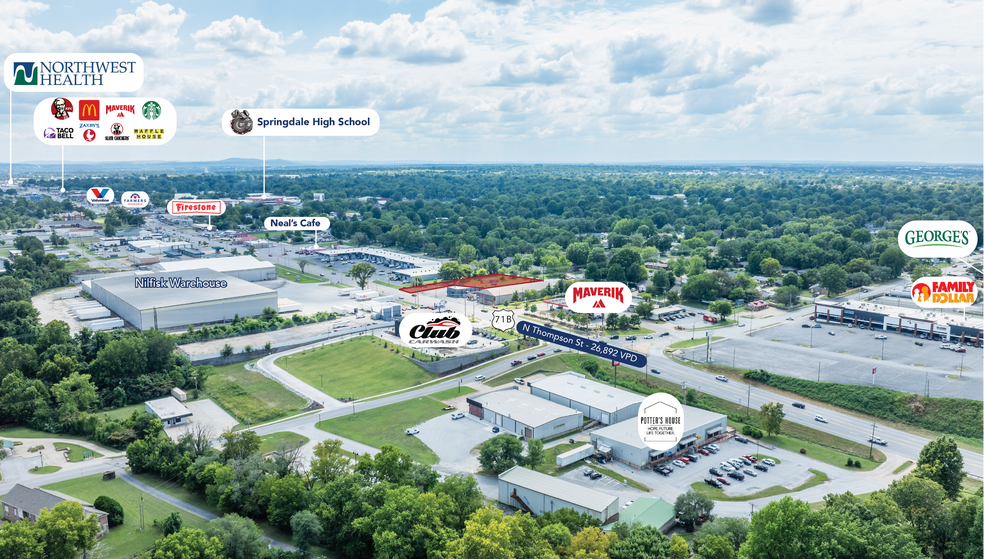 More Photos Of 920 N Thompson St, Springdale Land For Sale