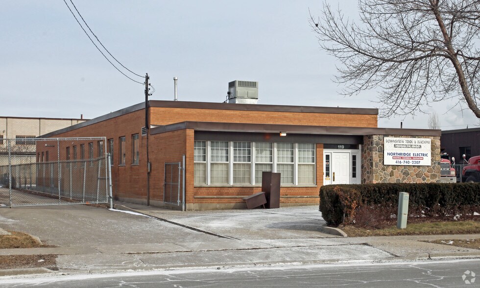 Primary Photo Of 119 Milvan Dr, Toronto Warehouse For Sale
