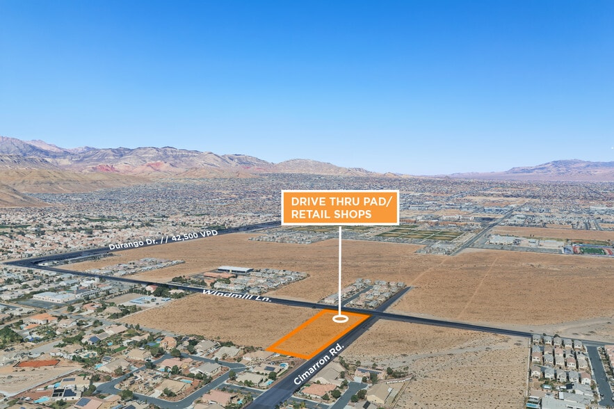 Primary Photo Of SWC Windmill & Cimarron, Las Vegas Storefront For Lease