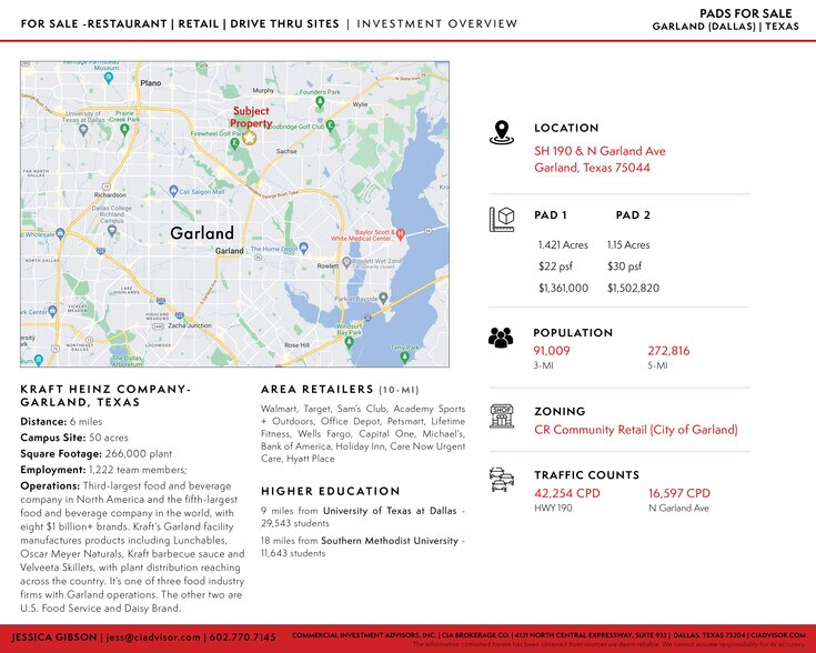 More Photos Of SH 190 and N. Garland Ave., Garland Land For Sale