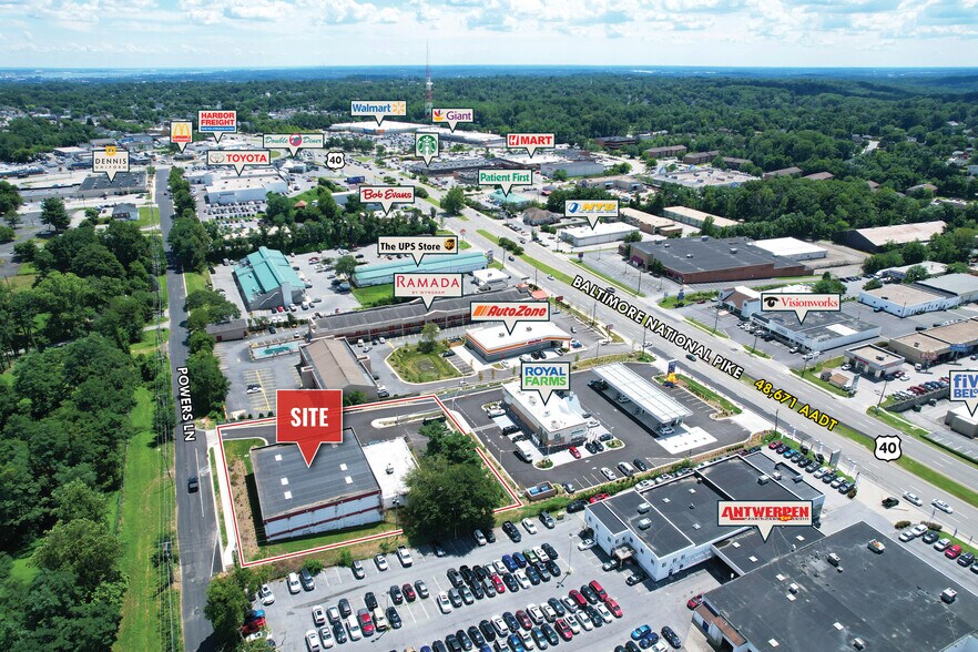 More Photos Of 6436 Baltimore National Pike, Catonsville Showroom For Lease
