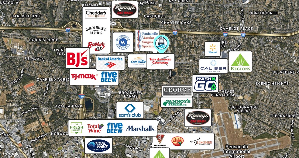 More Photos Of 1616 Creighton Rd, Pensacola Land For Lease