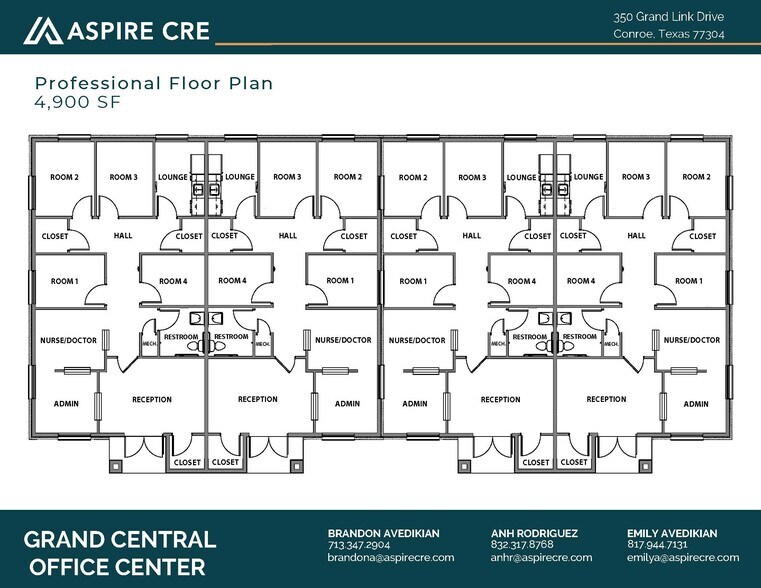 More Photos Of 350 Grand Link Dr, Conroe Office For Sale