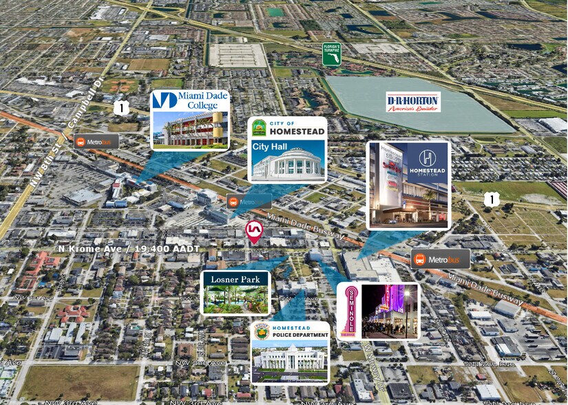 More Photos Of 137-141 N Krome Ave, Homestead Storefront For Sale