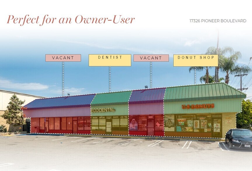 More Photos Of 17328 Pioneer Blvd, Artesia Freestanding For Sale