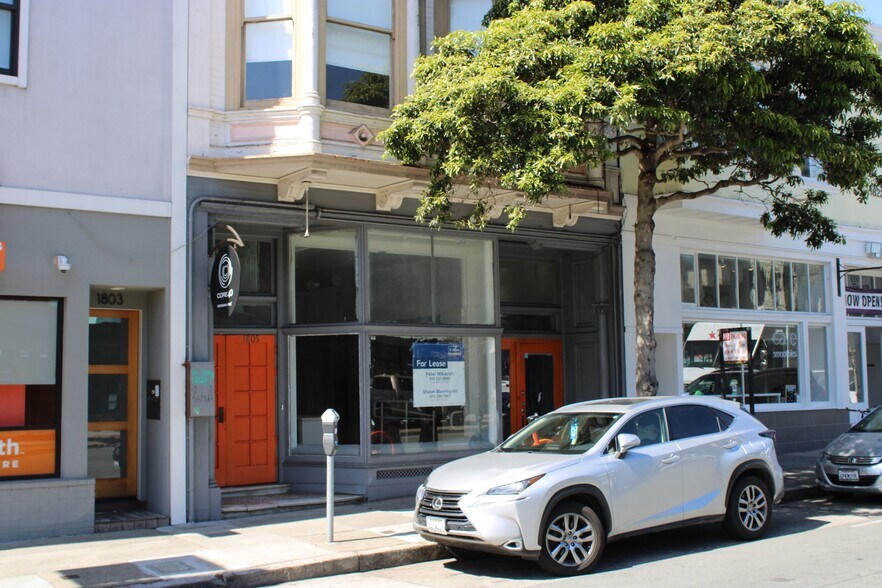 More Photos Of 1805-1807 Divisadero St, San Francisco Storefront Retail Office For Lease