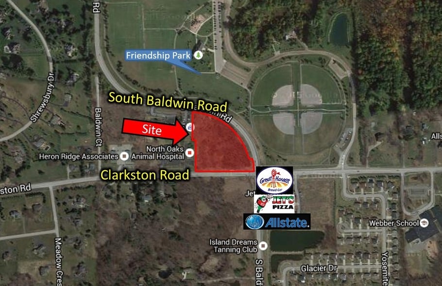 Primary Photo Of NWC S Baldwin Rd, Orion Township Land For Lease
