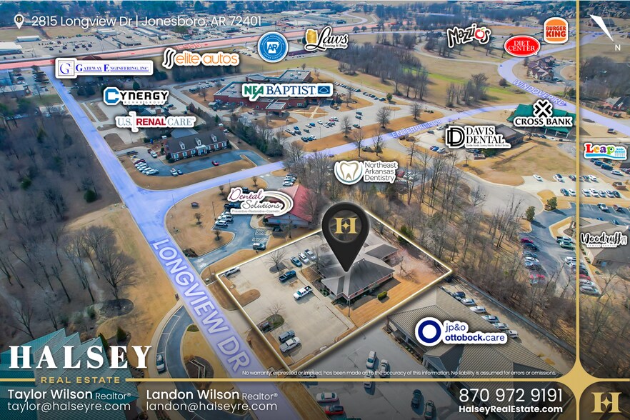 More Photos Of 2815 Longview Dr, Jonesboro Medical For Sale