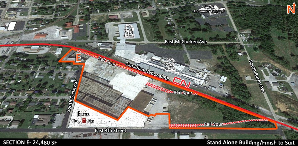 More Photos Of South Dickey St, Sparta Manufacturing For Lease