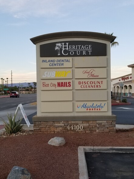 More Photos Of 44100 Jefferson St, Indio Unknown For Lease