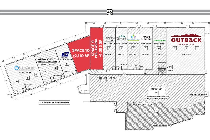 More Photos Of 1070 US Highway 46, Ledgewood Unknown For Lease