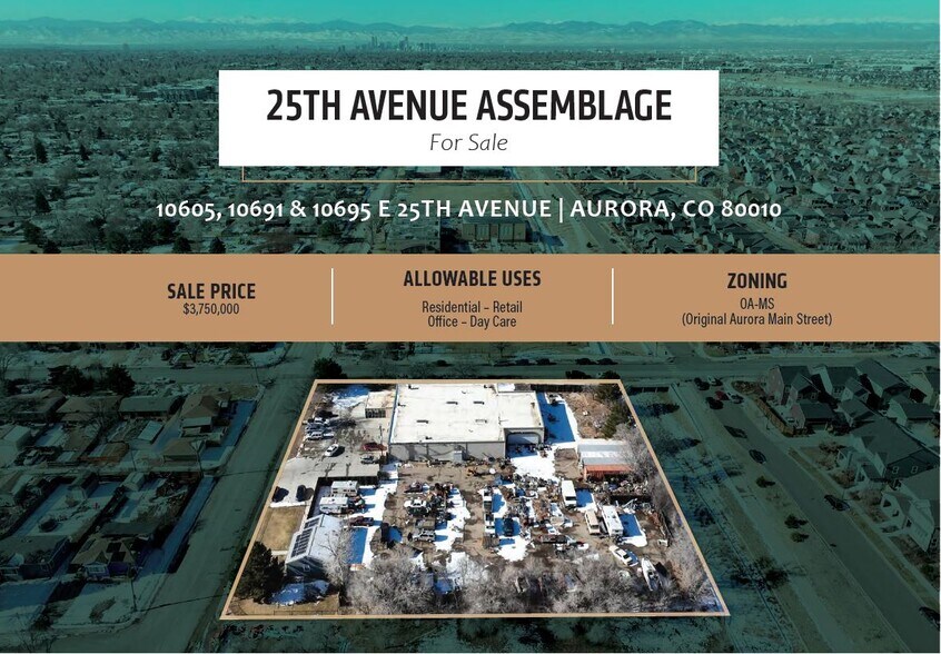 Primary Photo Of 10605 E 25th Ave, Aurora Showroom For Sale