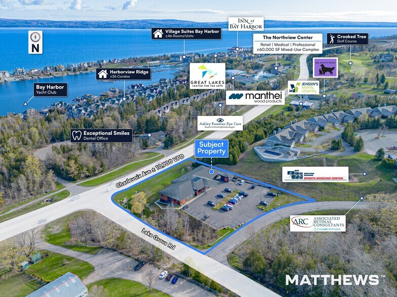 More Photos Of 4170 Cedar Bluff Dr, Petoskey Office For Sale