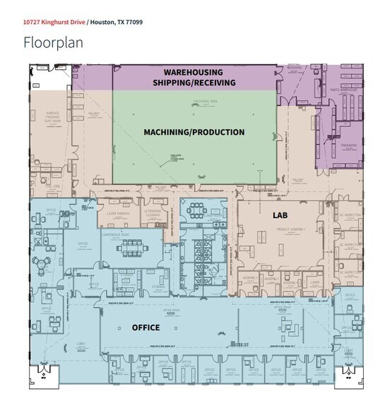 More Photos Of 10727 Kinghurst St, Houston Warehouse For Sale