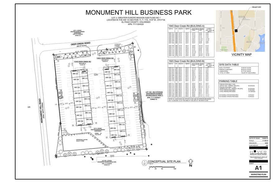 Primary Photo Of 1945 Deer Creek Rd, Monument Warehouse For Lease