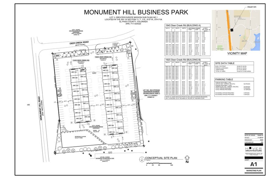 More Photos Of 1945 Deer Creek Rd, Monument Warehouse For Lease