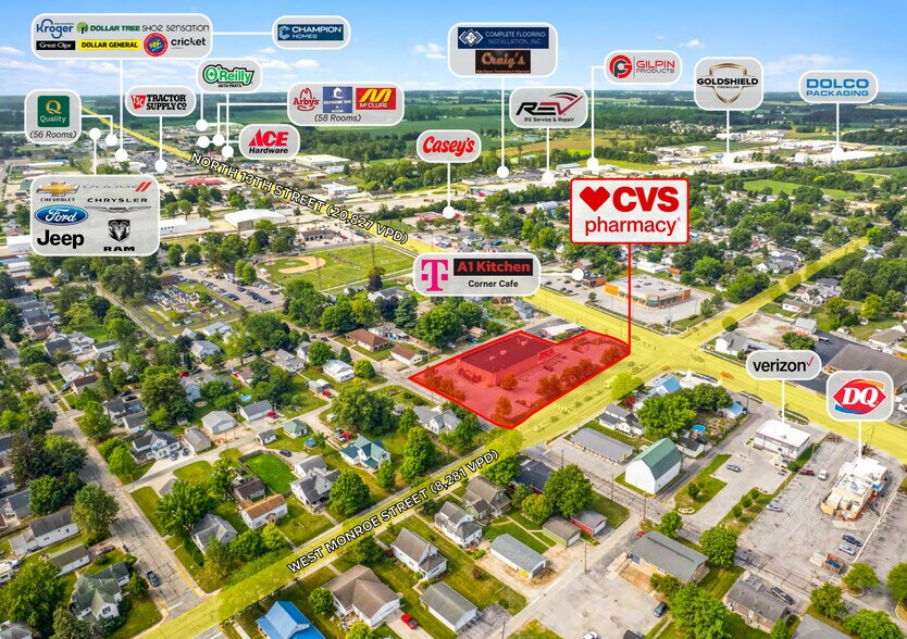 More Photos Of 1221 W Monroe St, Decatur Drugstore For Sale