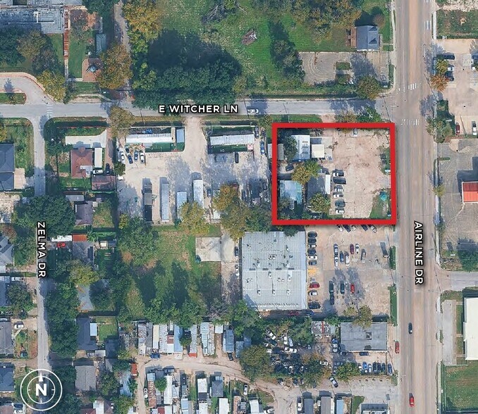 Primary Photo Of 5723 Airline Dr, Houston Land For Sale