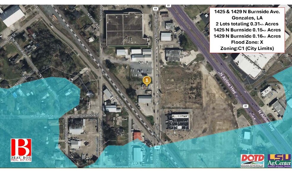 More Photos Of 1425 - 1429 N Burnside Ave, Gonzales Bar For Sale