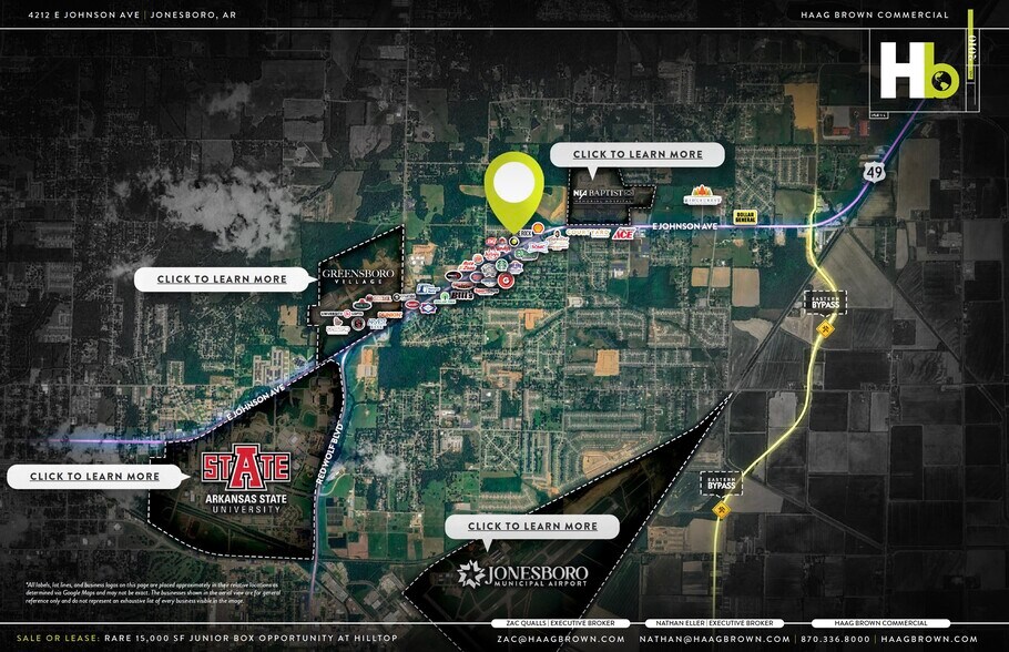 More Photos Of 4212 E Johnson Ave, Jonesboro Freestanding For Lease